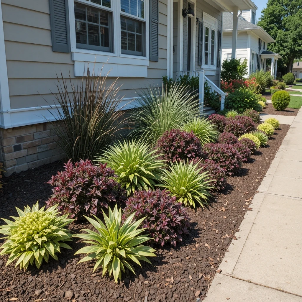 Front Yard Curb Appeal Planting