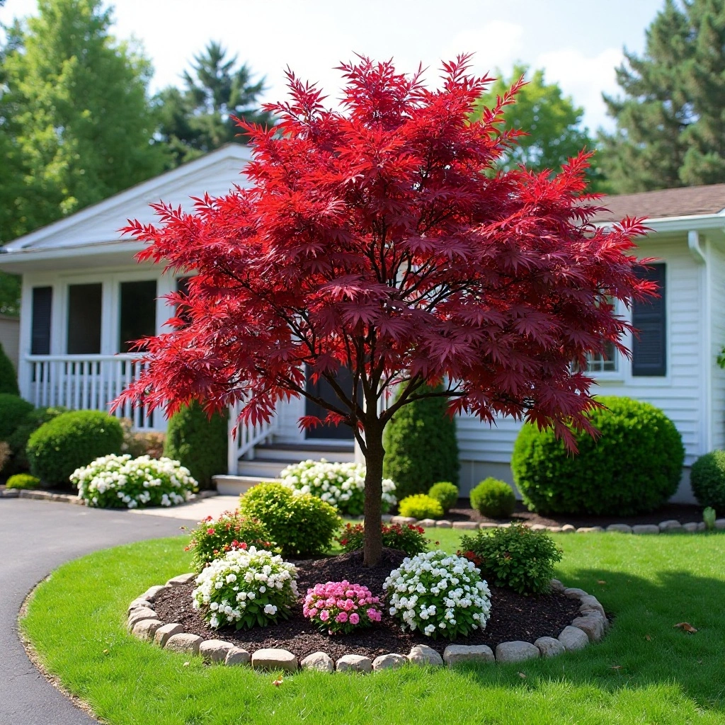 Front Yard Focal Point Feature