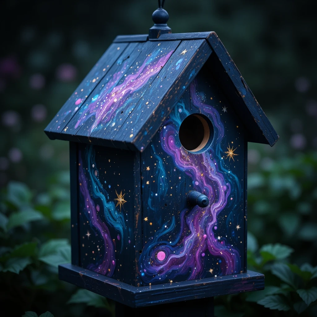 Galaxy Dream Birdhouse