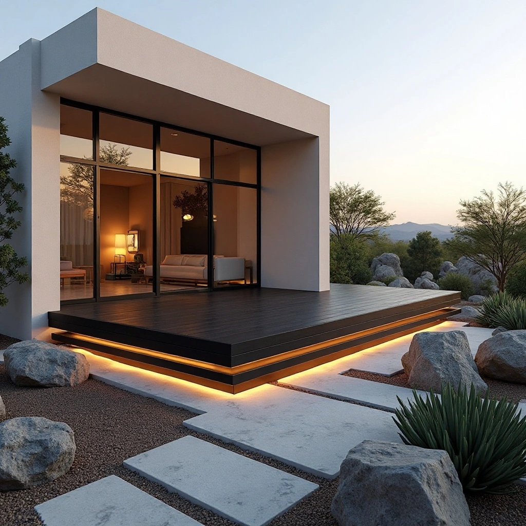 Horizontal Metal Slat Skirting