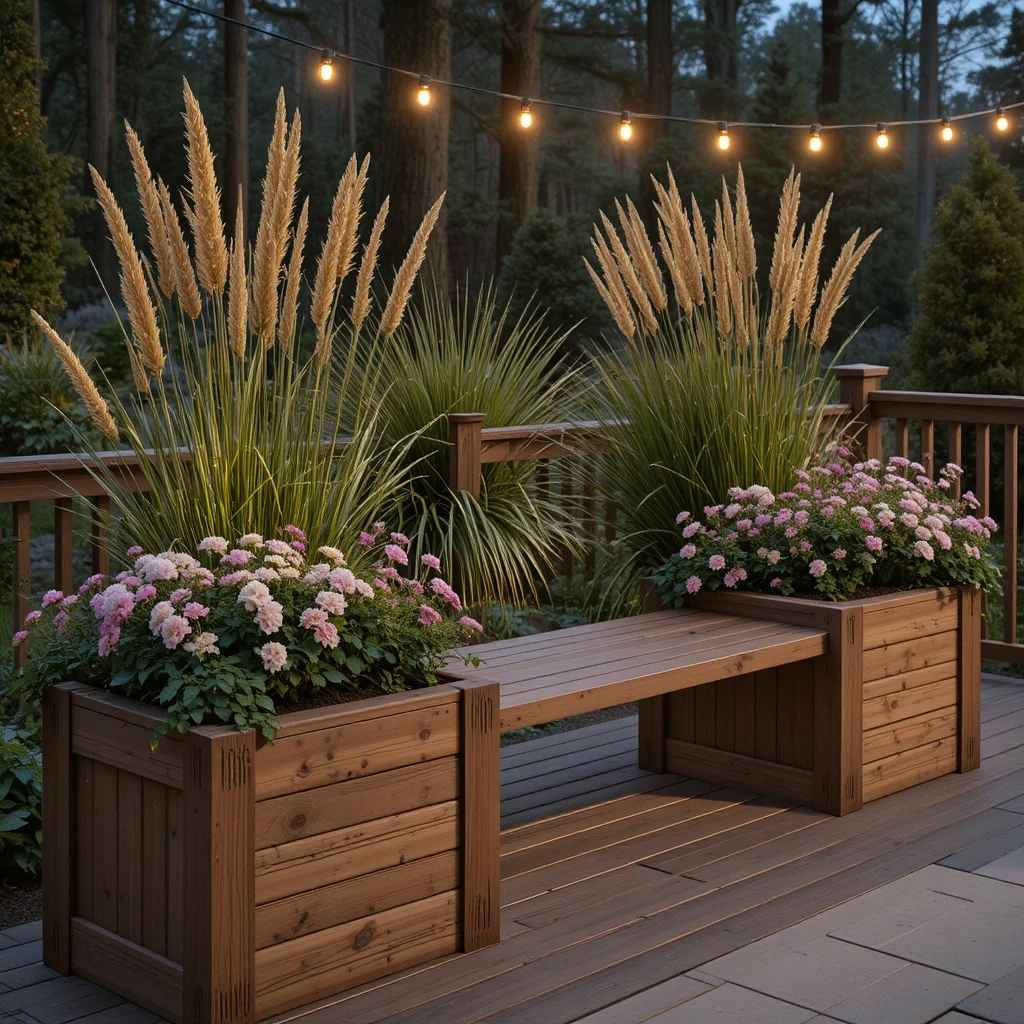 Integrated Bench Planter Box