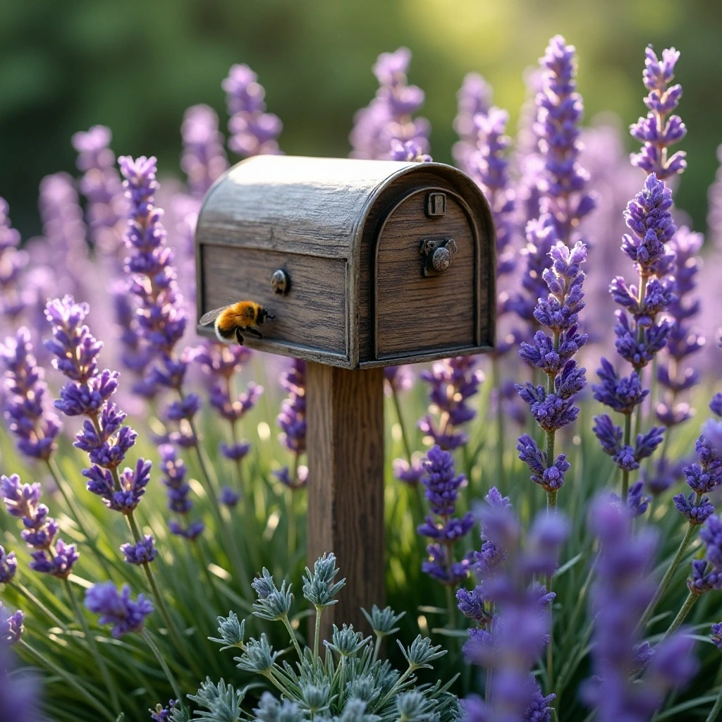 Lavender and Sage Herb Garden