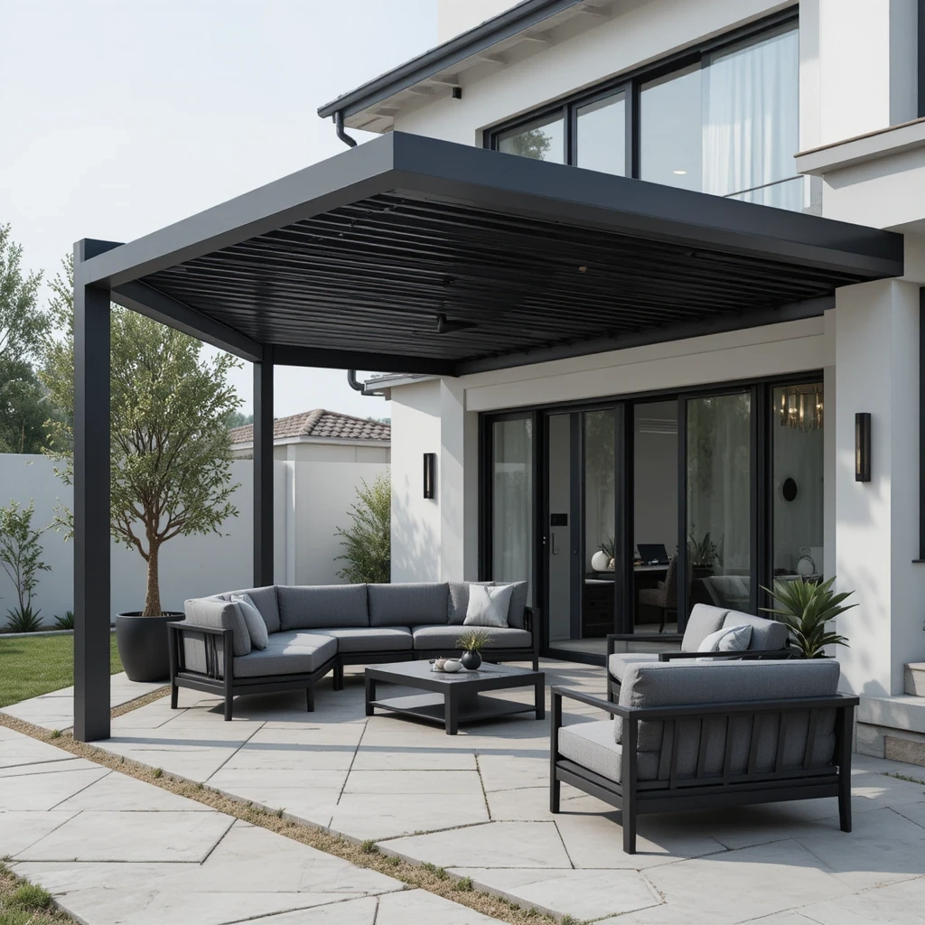 Modern Aluminium Pergola