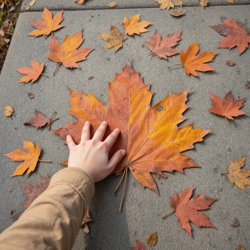 Nature Tracing & Leaf Rubbing Art