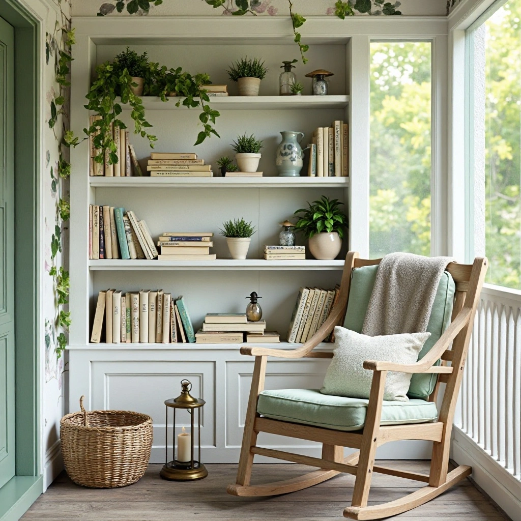 Outdoor Bookshelf & Reading Nook