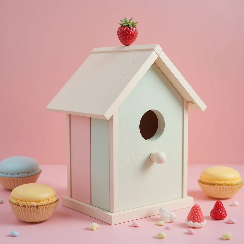 Pastel Macaron House