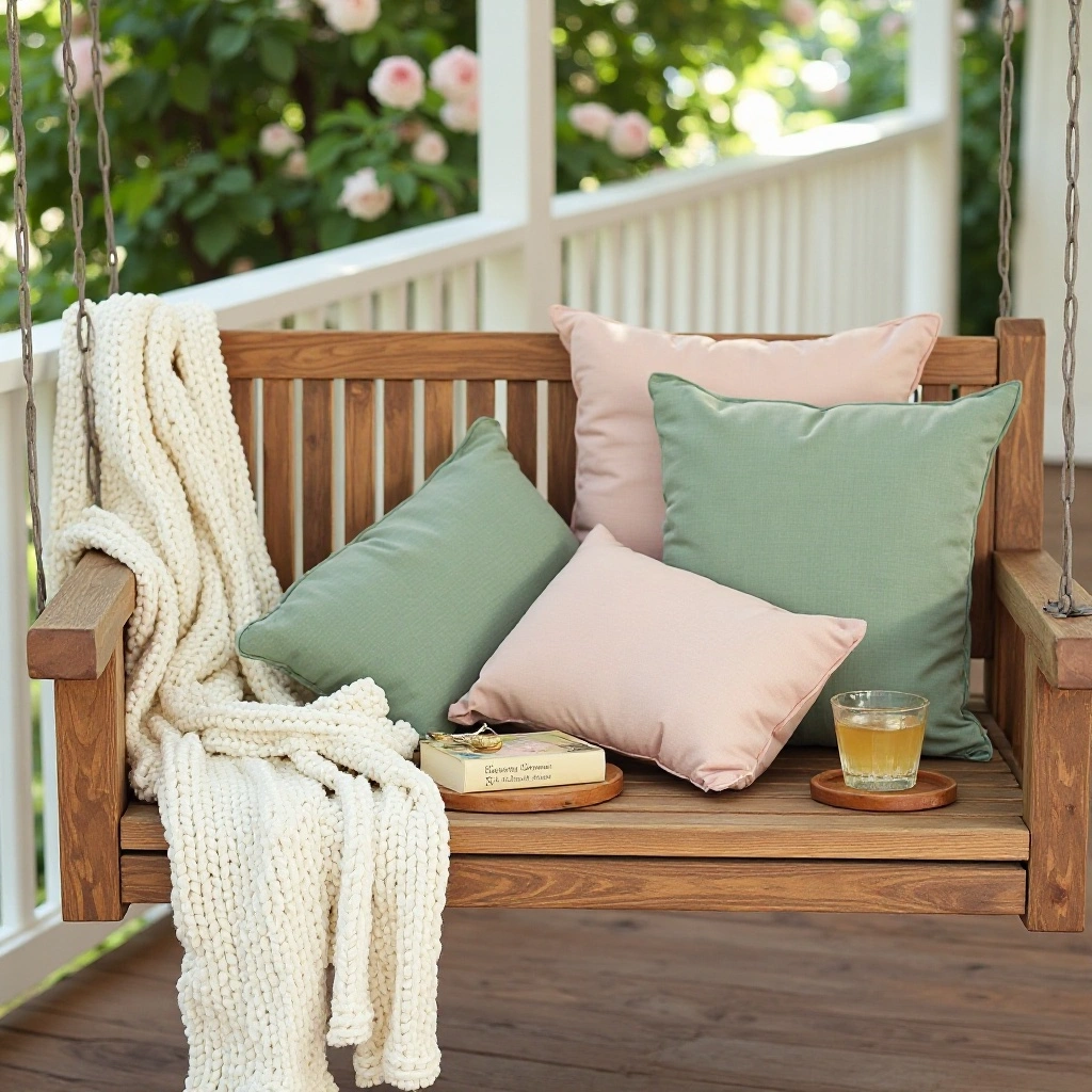 Pastel Porch Swing Refresh