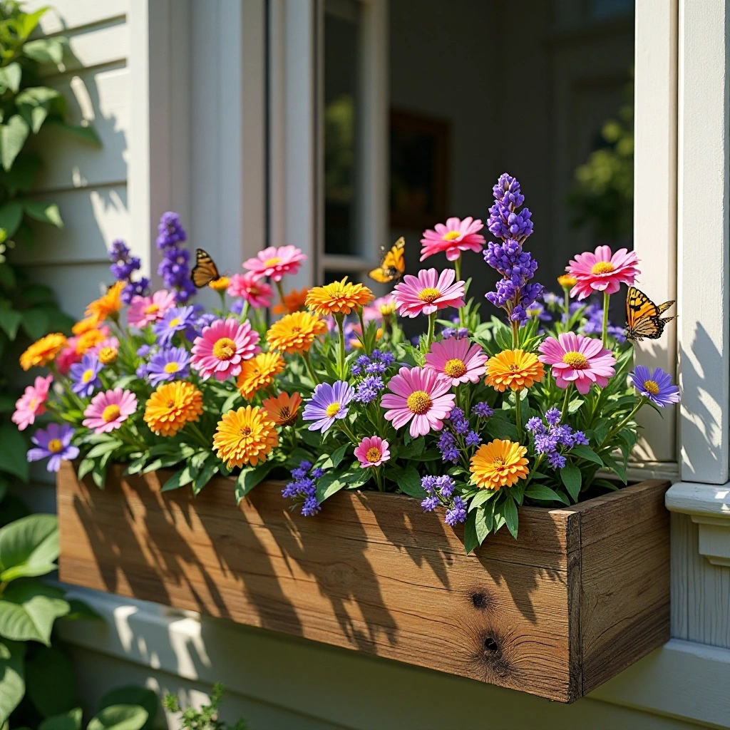 Pollinator-Friendly Window Box