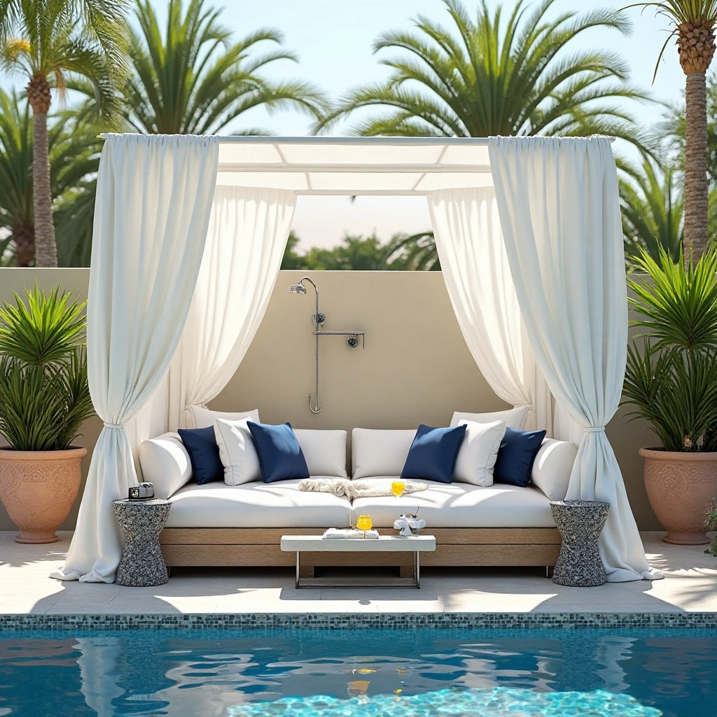 Poolside Cabana Patio