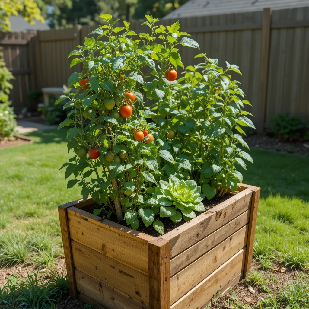 Raised Vegetable Garden Planter Box