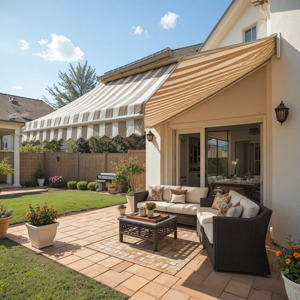 Retractable Awning Patio