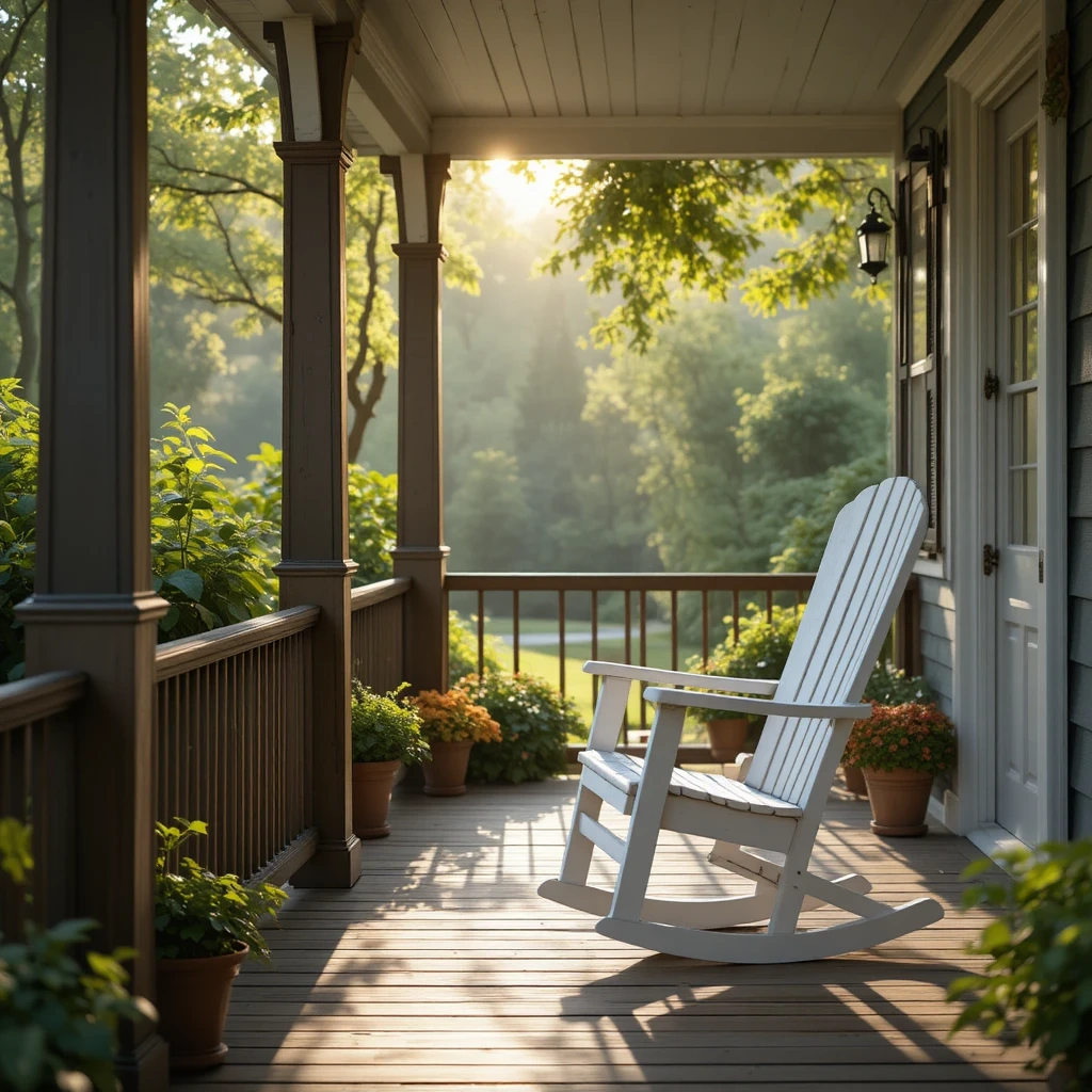 Rocking Adirondack Chair