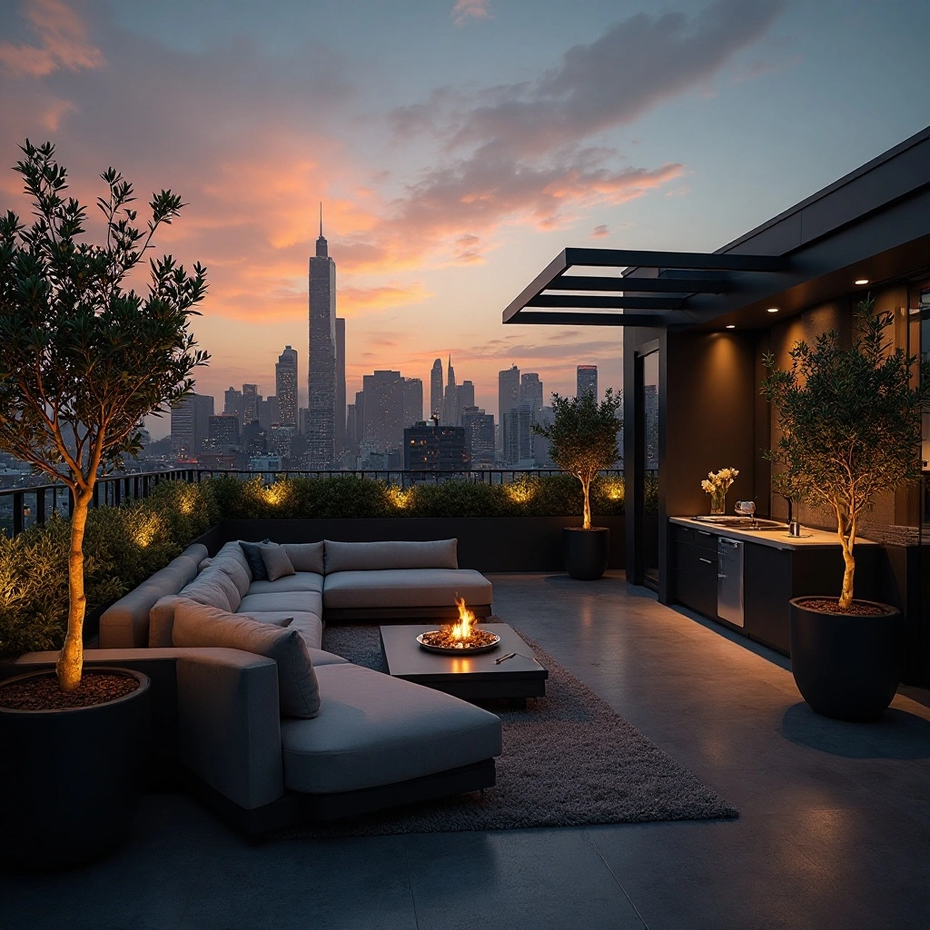 Rooftop Urban Oasis