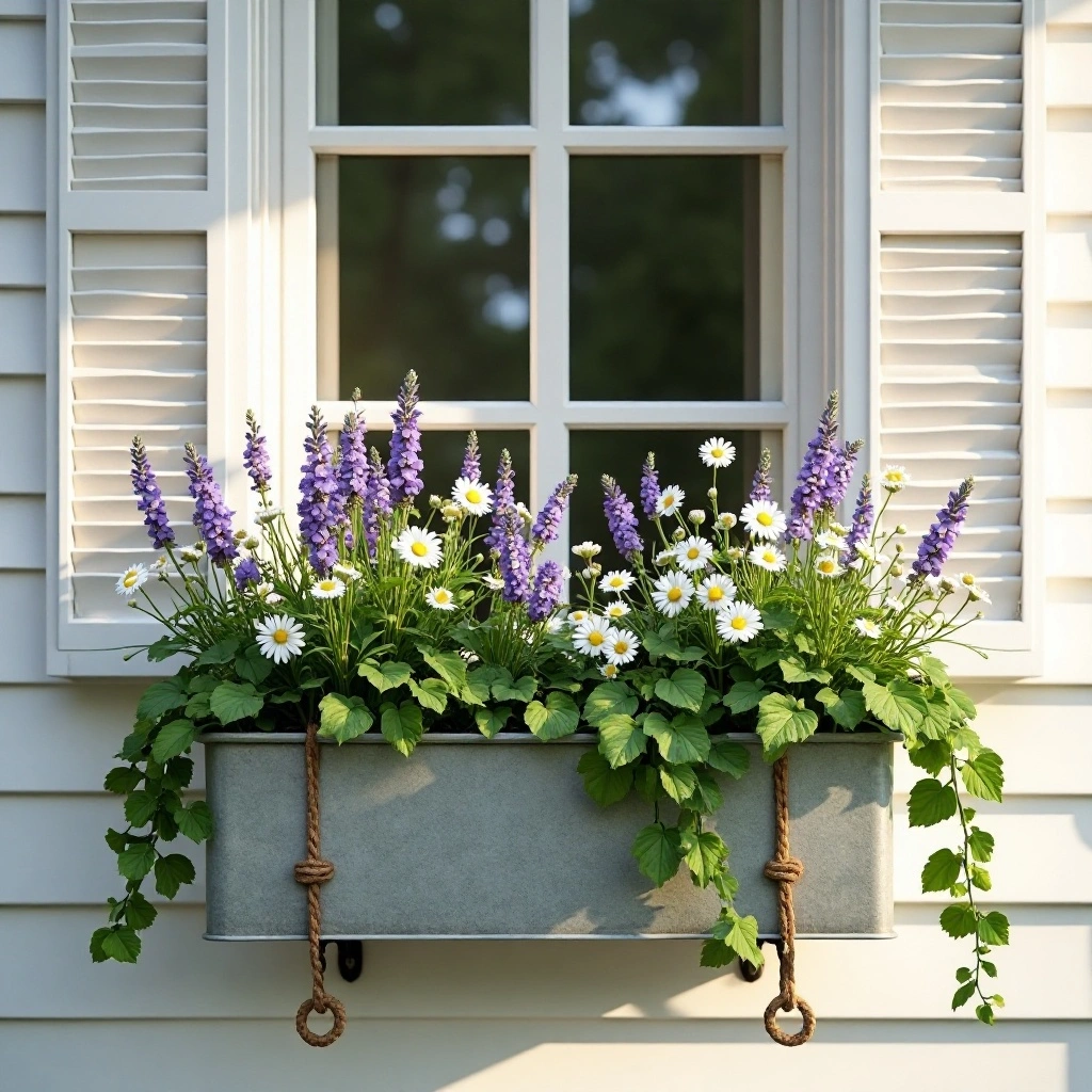 Rustic Farmhouse Window Box