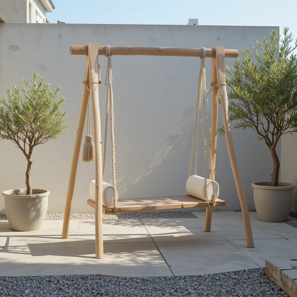 Scandinavian Minimalist Swing Stand