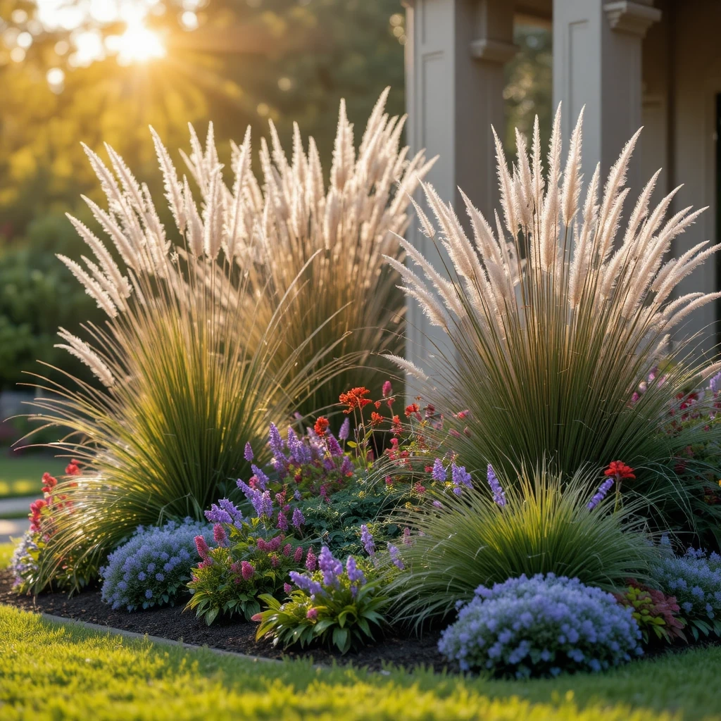 Sculptural Ornamental Grasses