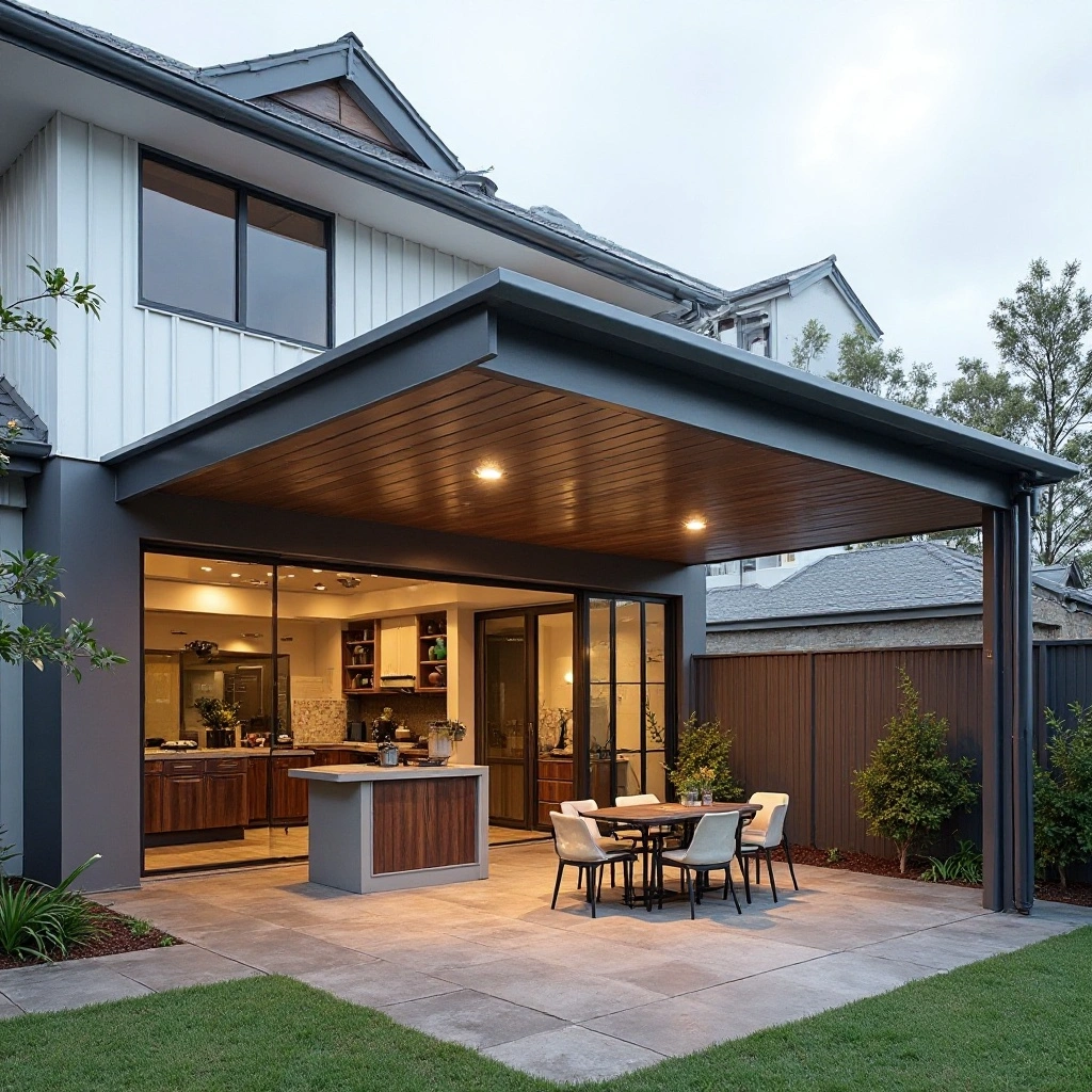 Solid Roof Patio Cover