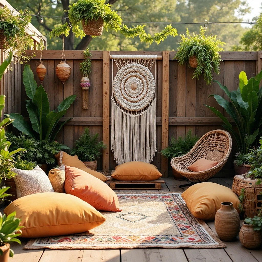 The Boho Chill-Out Deck