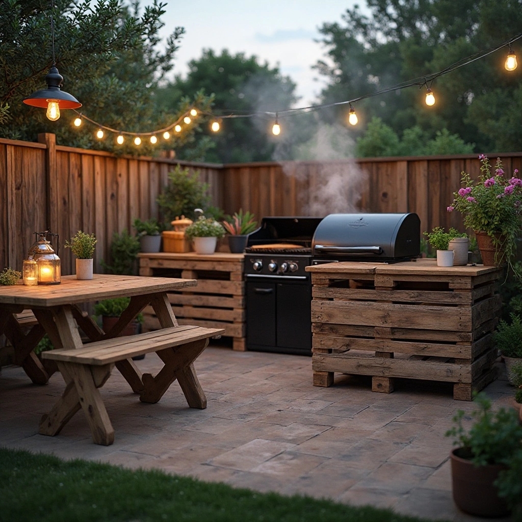 The Outdoor Kitchen & BBQ Deck