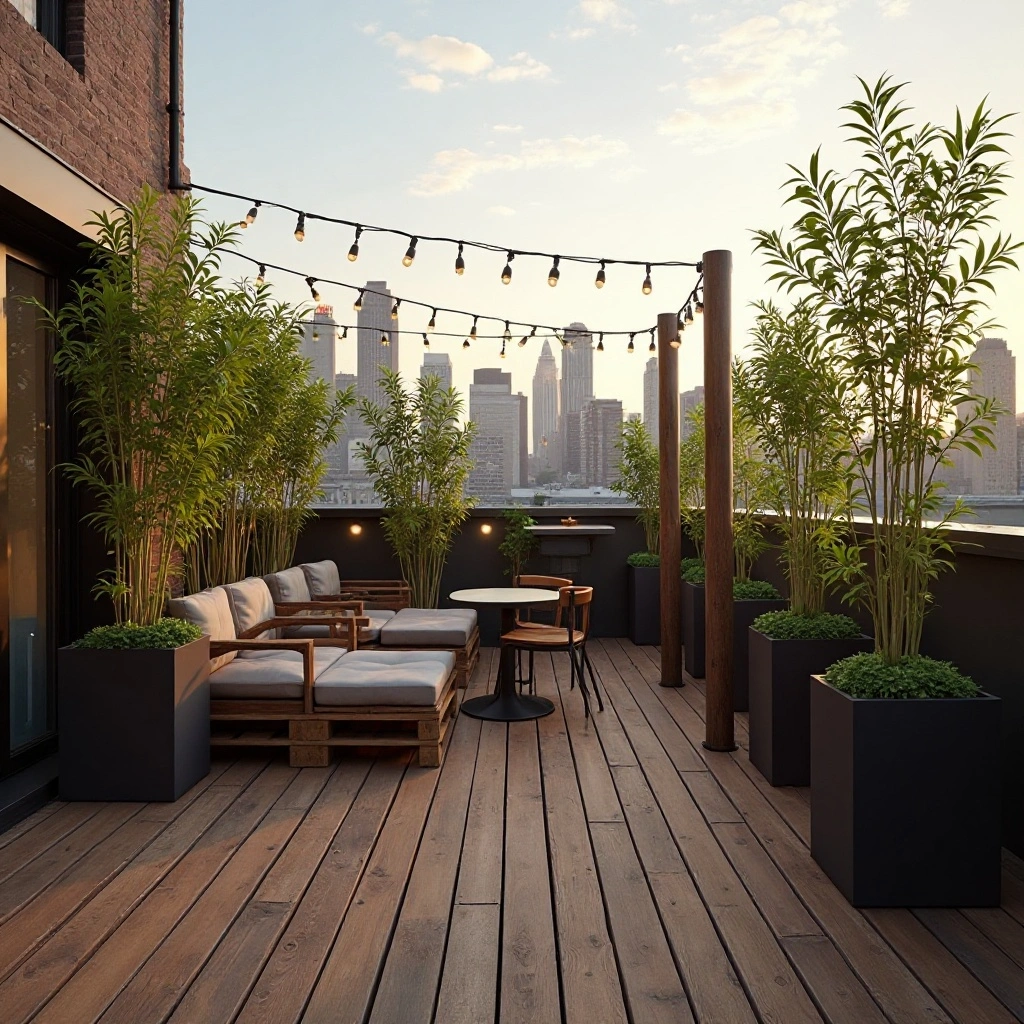 The Rooftop Terrace Deck