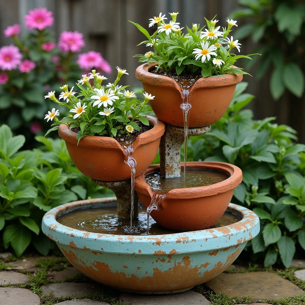 Tiered Planter Waterfall