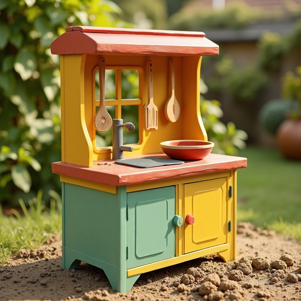Toddler Mini Mud Kitchen