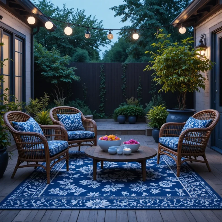 outdoor rug patio ideas