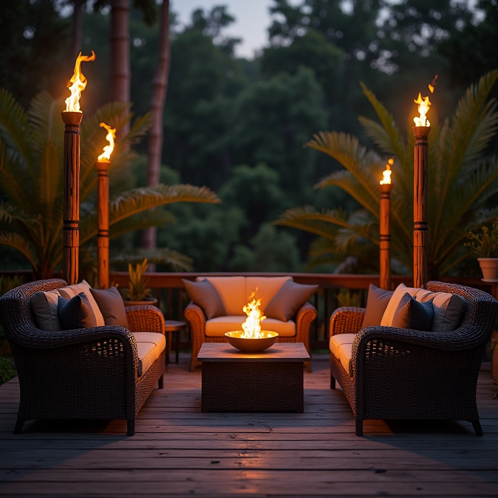 Torch Lights and Fire Features