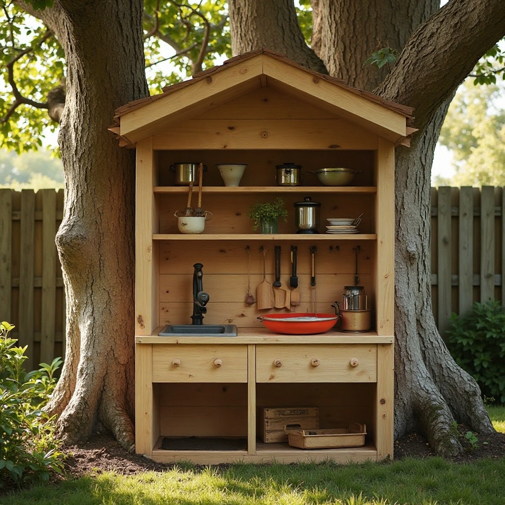 Treehouse-Integrated Kitchen