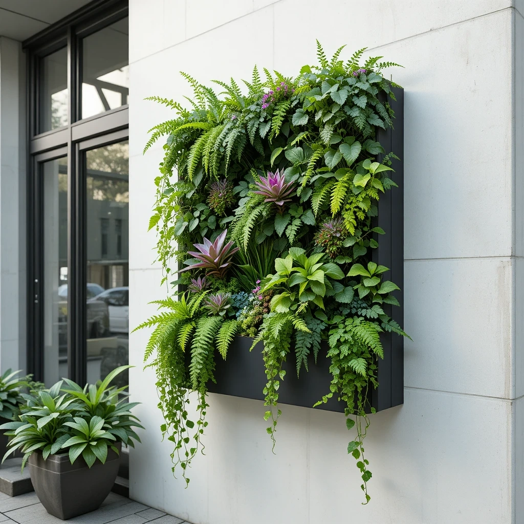 Vertical Wall Planter Box