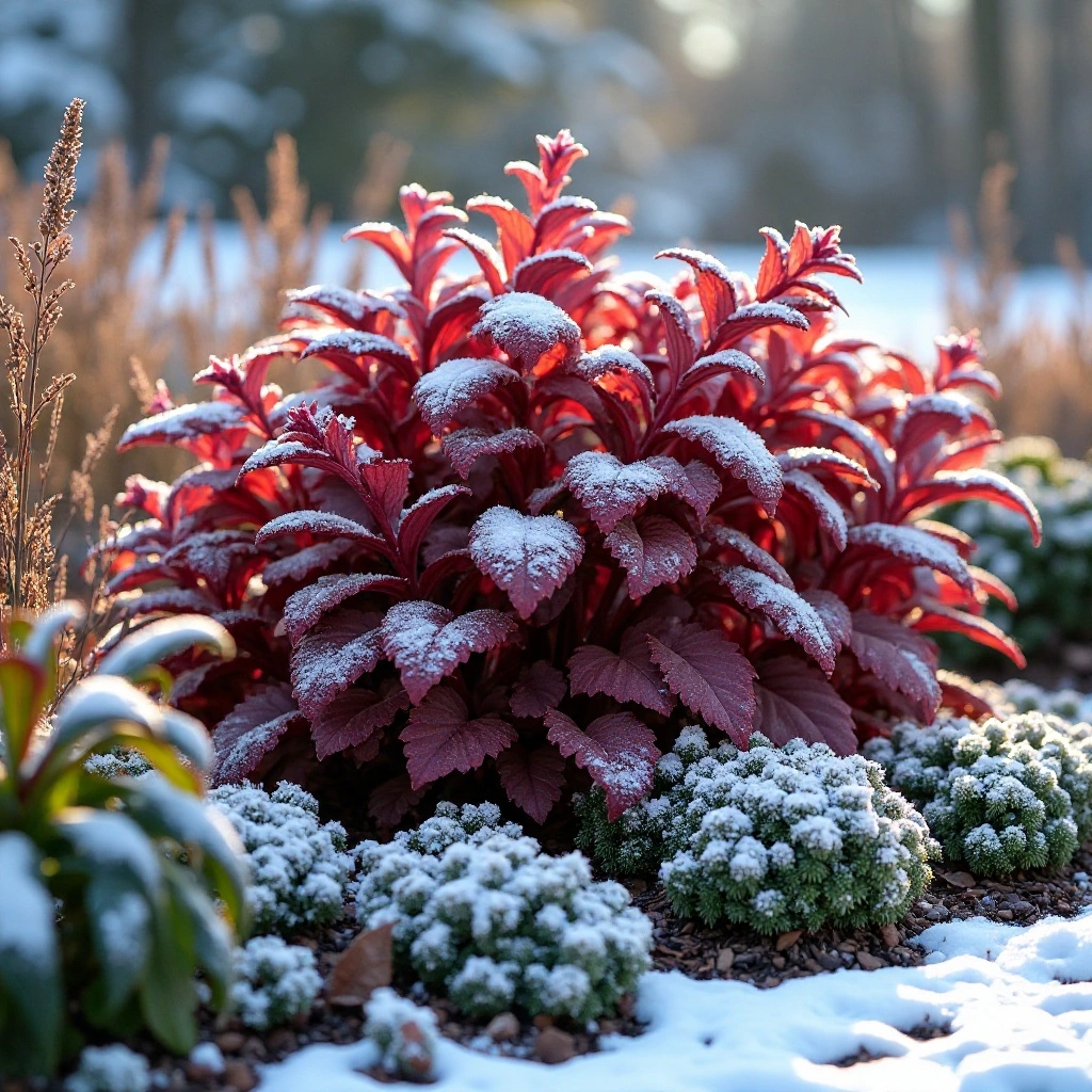 Winter-Interest Evergreen Planting