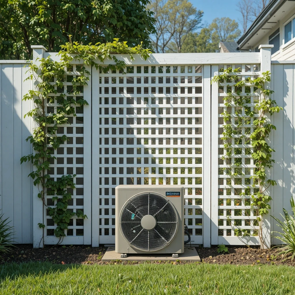 Wooden Lattice Screen