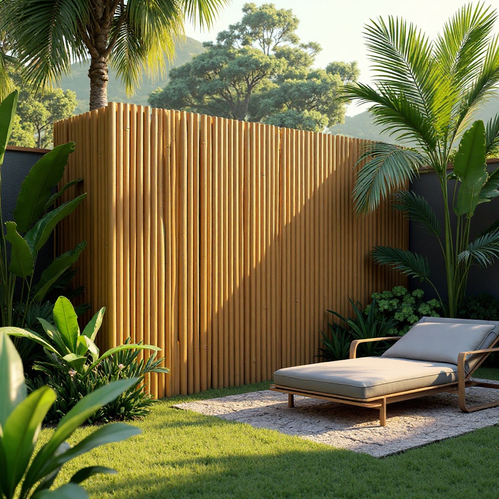 Bamboo Privacy Fence