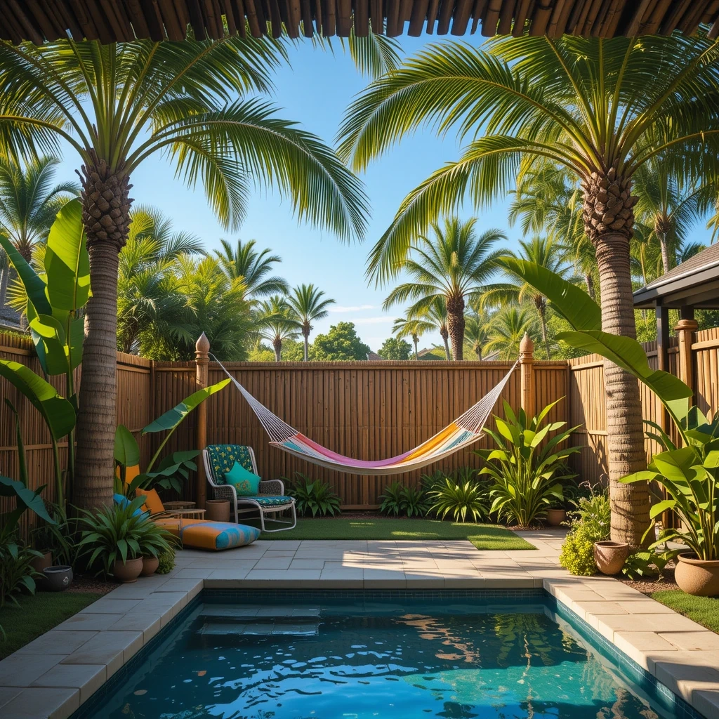 Bamboo & Tropical Tiki Corner