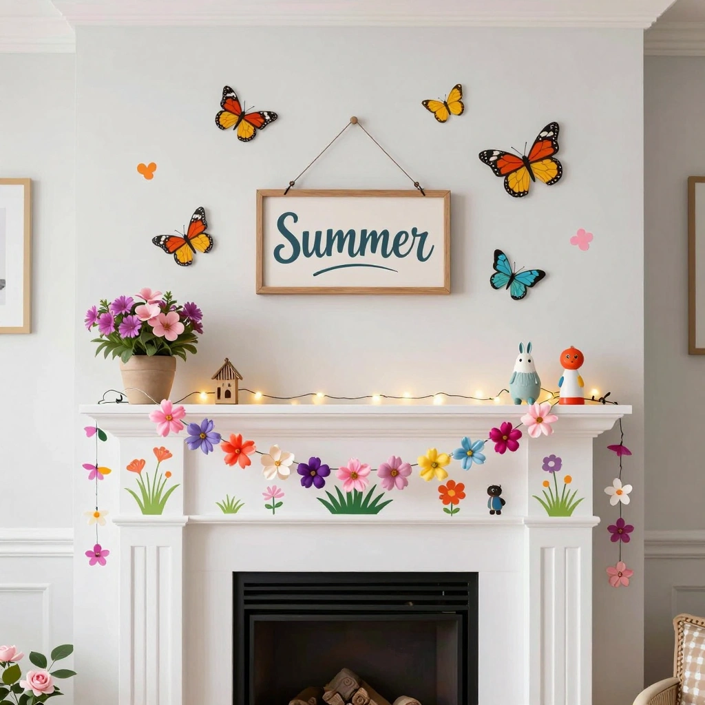 Butterfly & Garden Whimsy