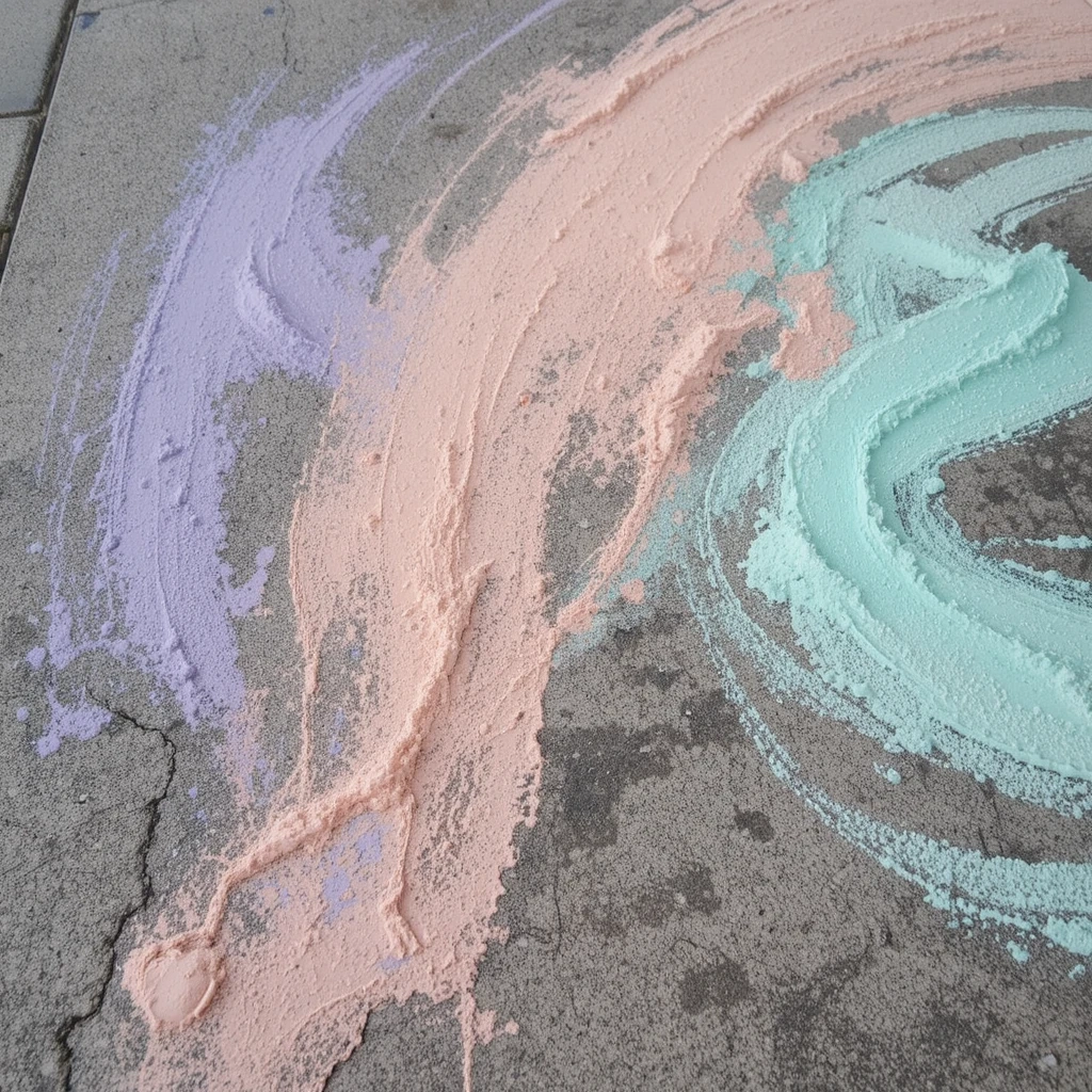 Chalk Watercolor Wash Effect