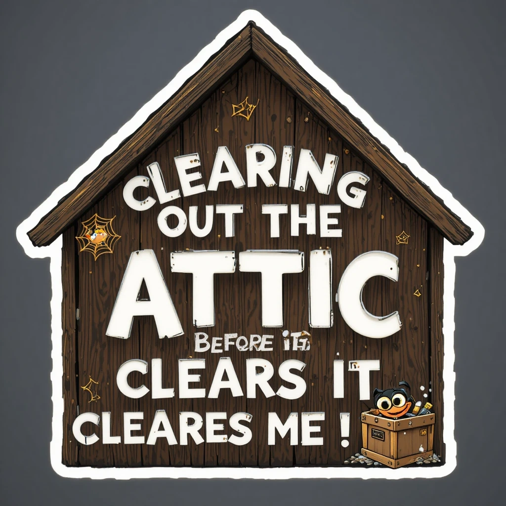 Clearing Out the Attic Before It Clears Me Out