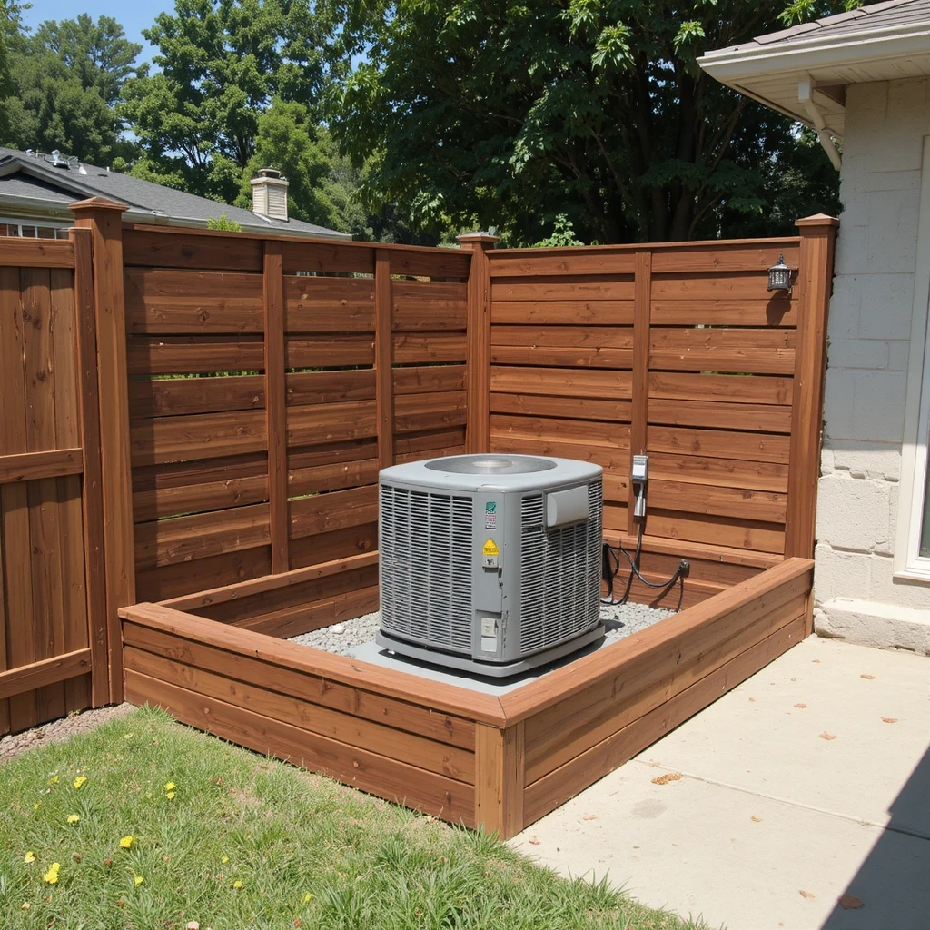 Custom Wooden Fence Box