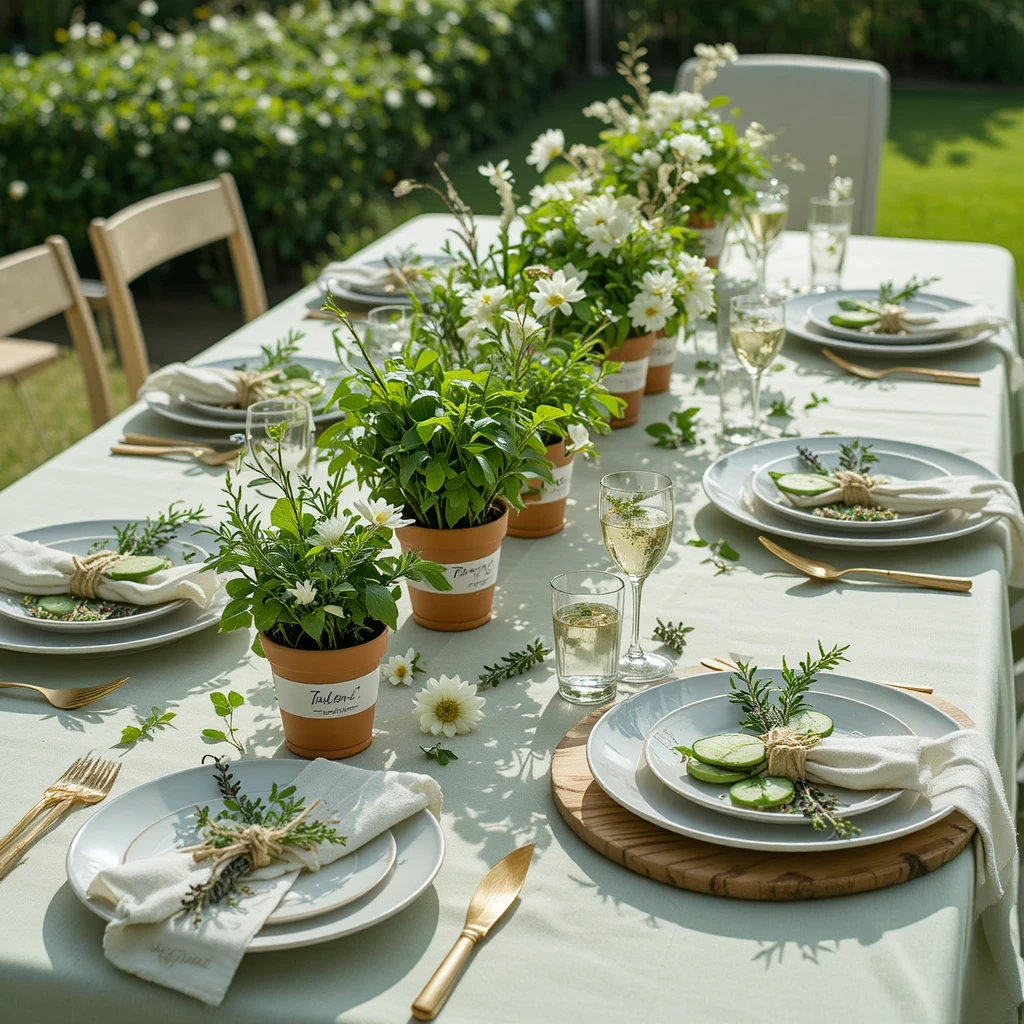 Herb Garden Fresh & Green