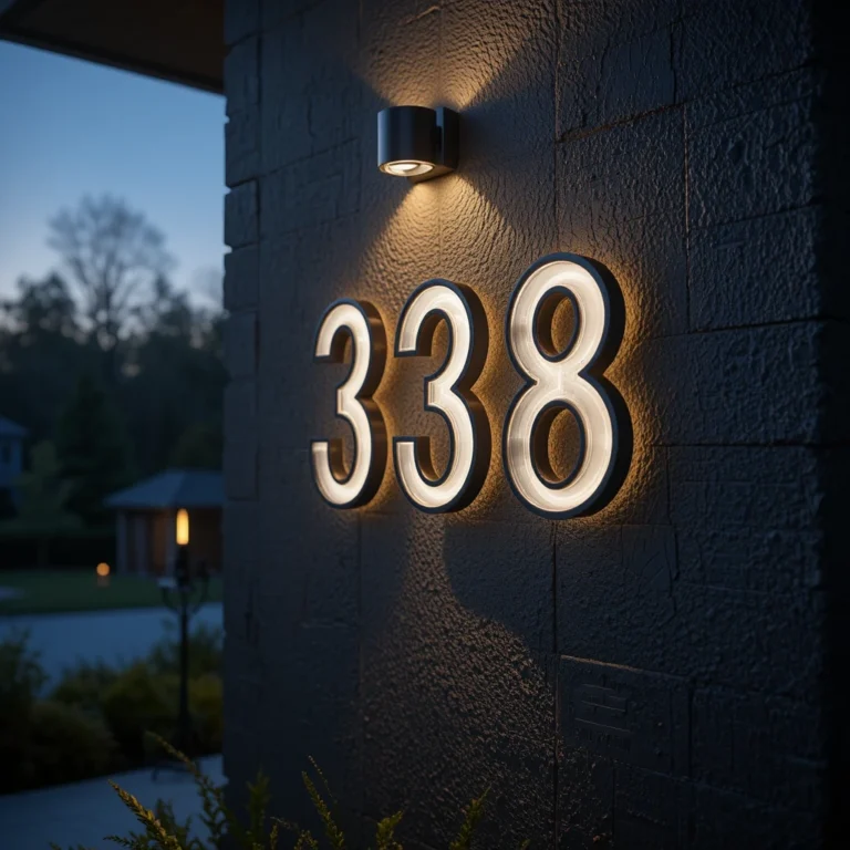 House Number Ideas