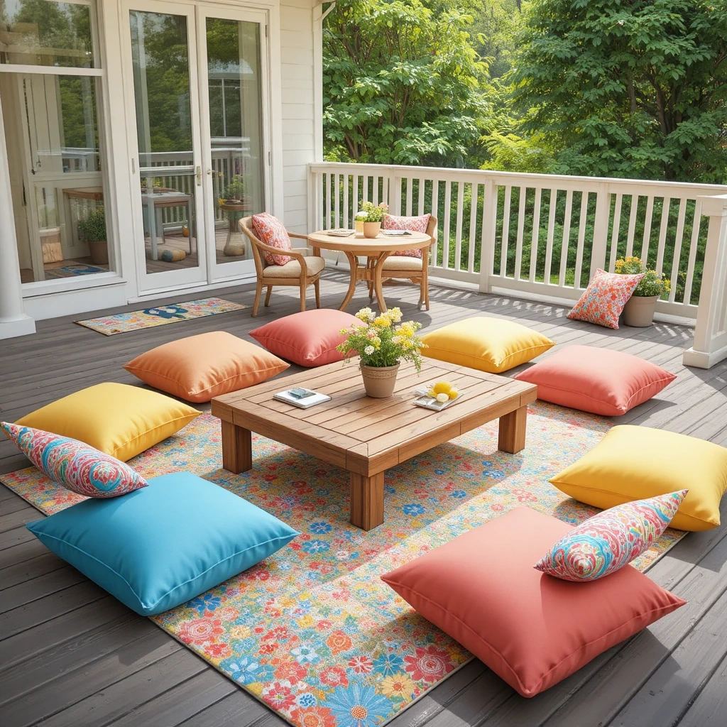 Kid-Friendly Deck Zone with Low Seating