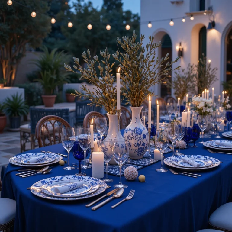 summer tablescape