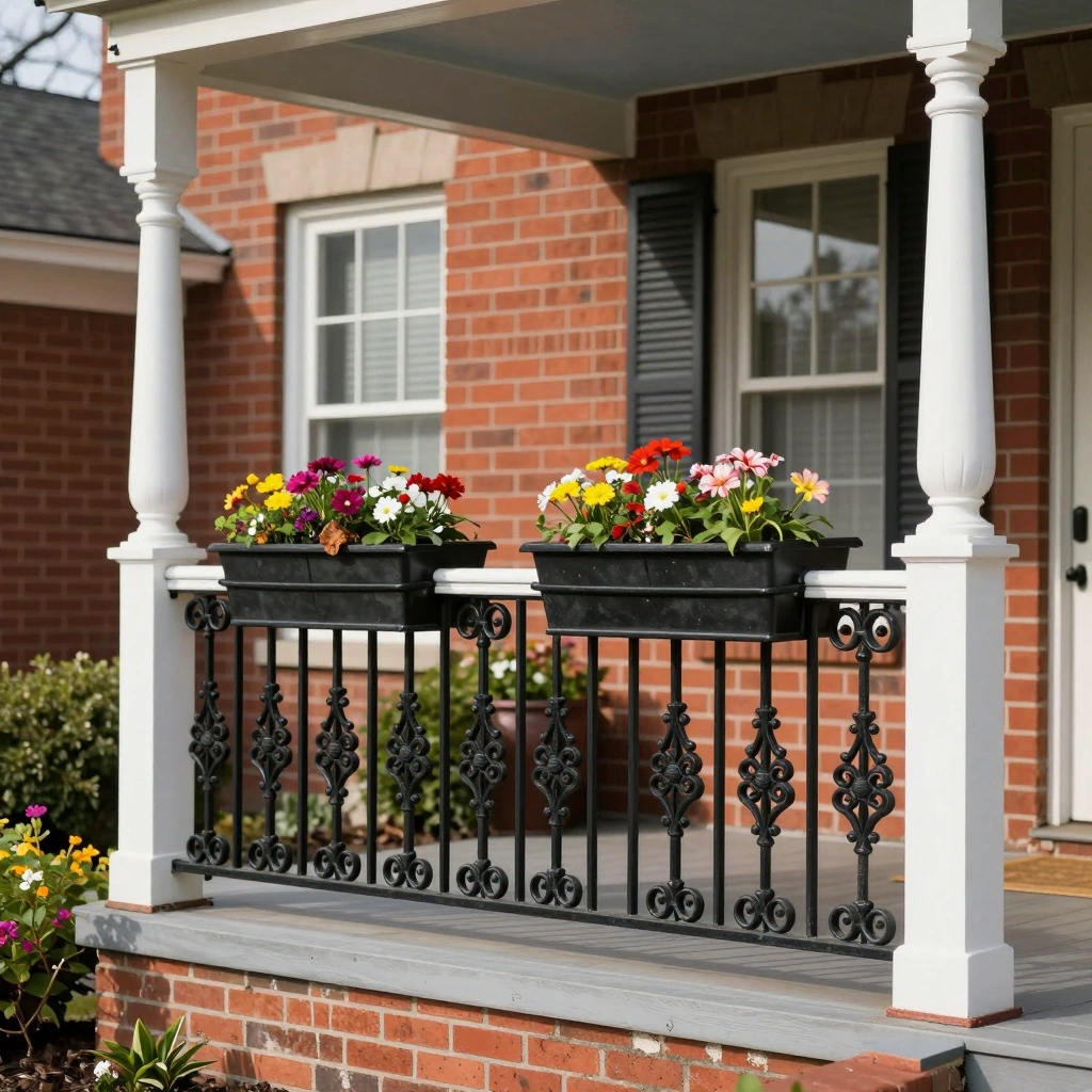 Metal Baluster Railing