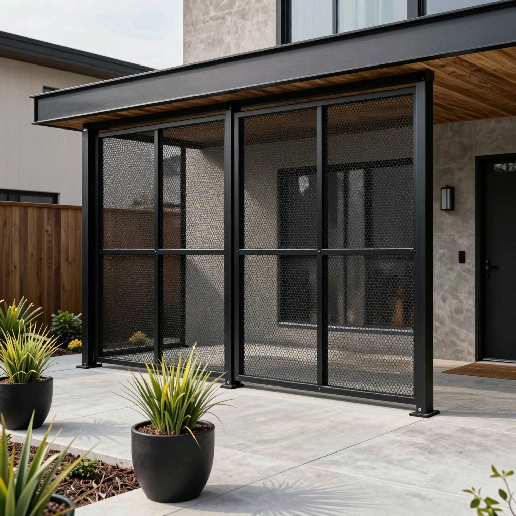 Metal & Steel Mesh Panels