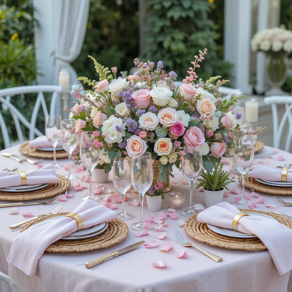 Pastel Garden Brunch