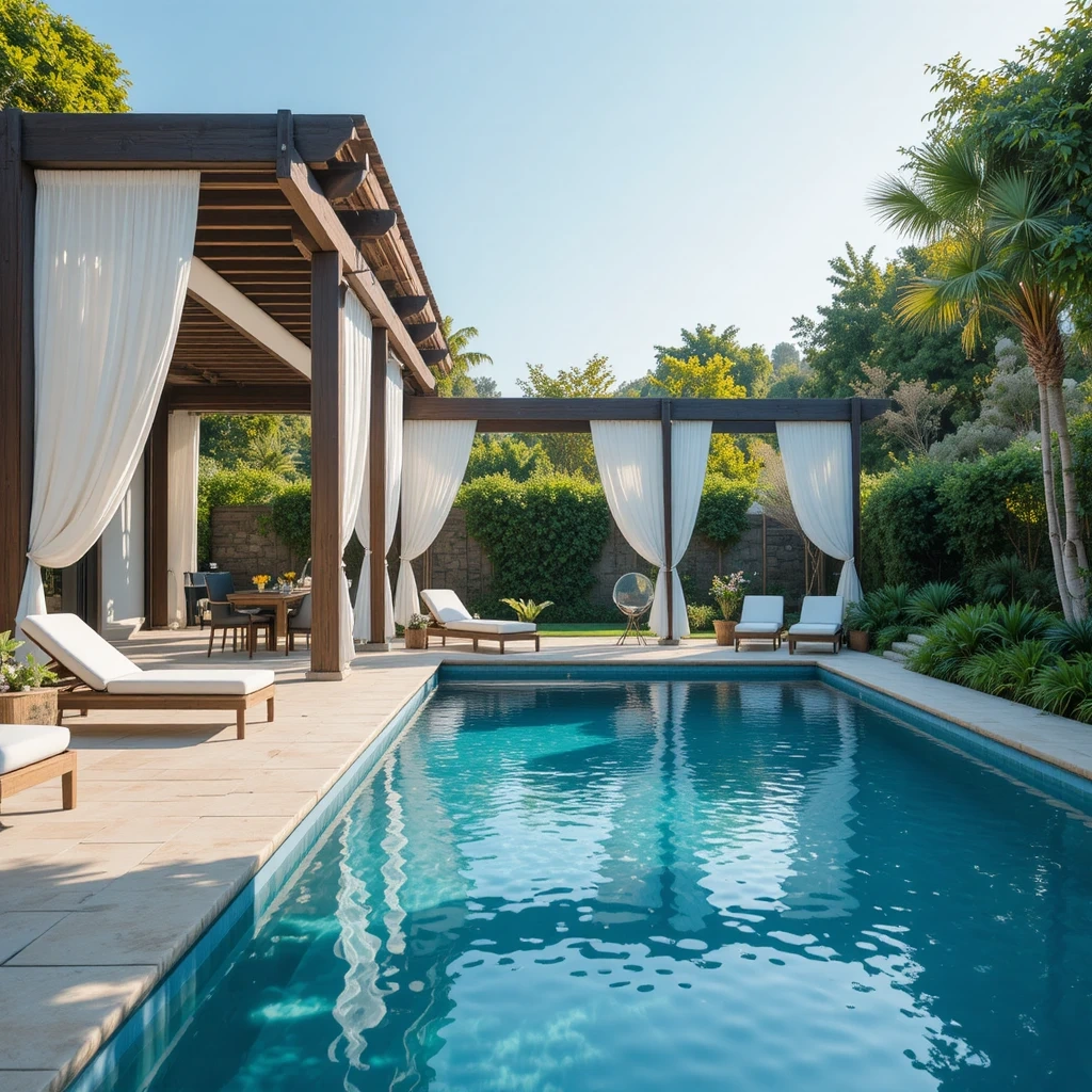 Pool Pergola or Swim Cabana