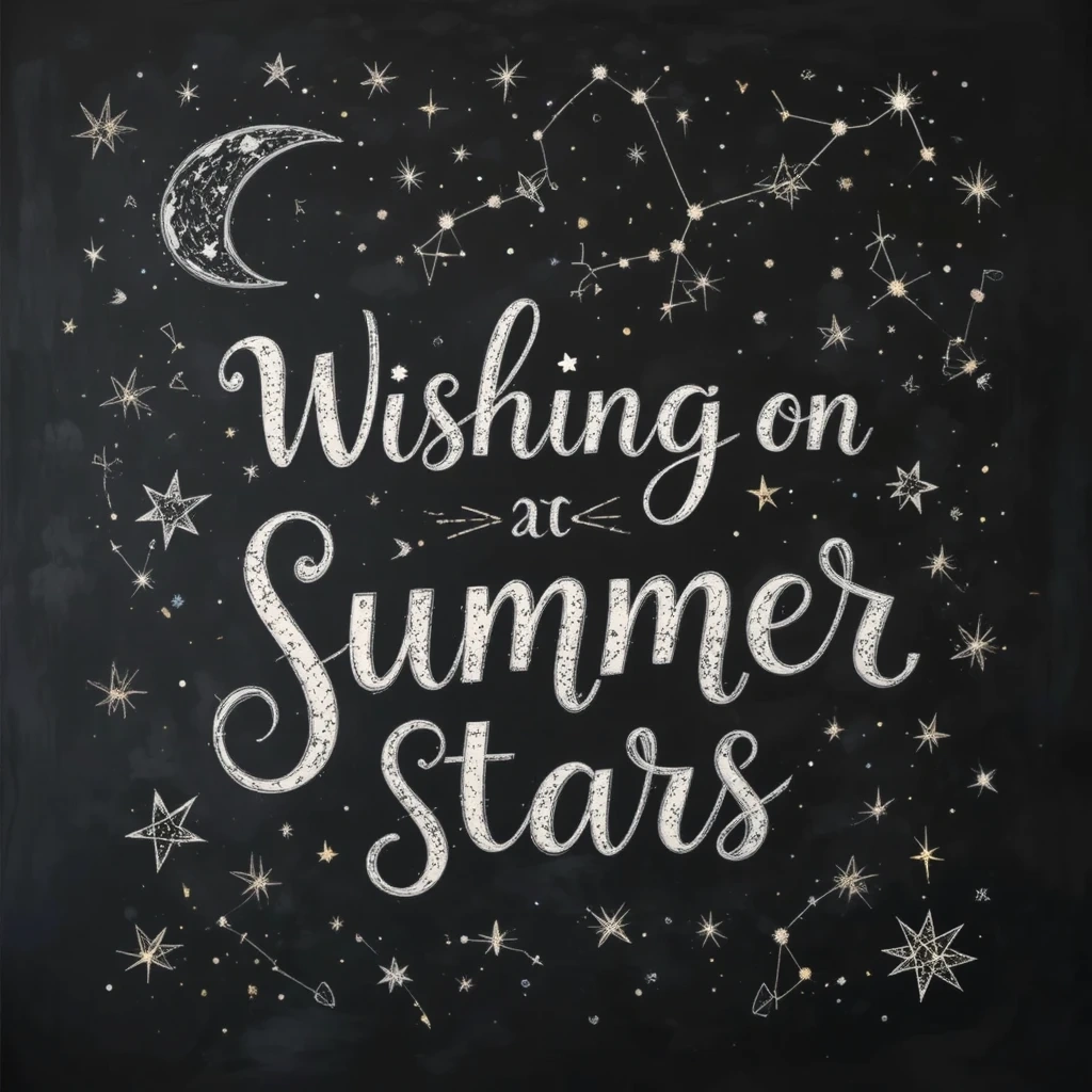 Summer Nights Stargazing Board