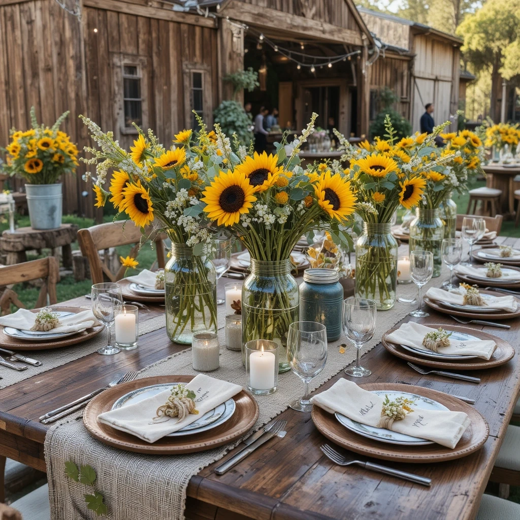 Sunflower Farmhouse Harvest
