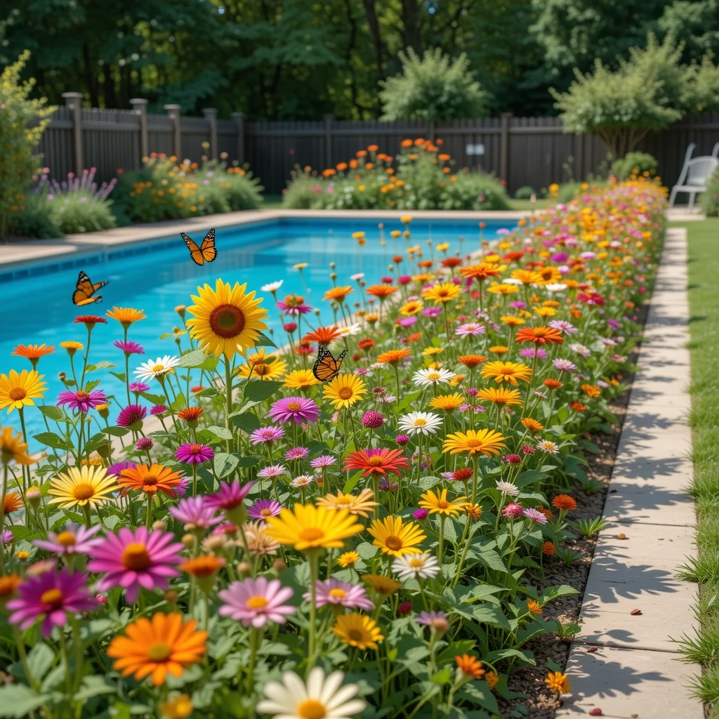 Sunflower & Wildflower Meadow Strip