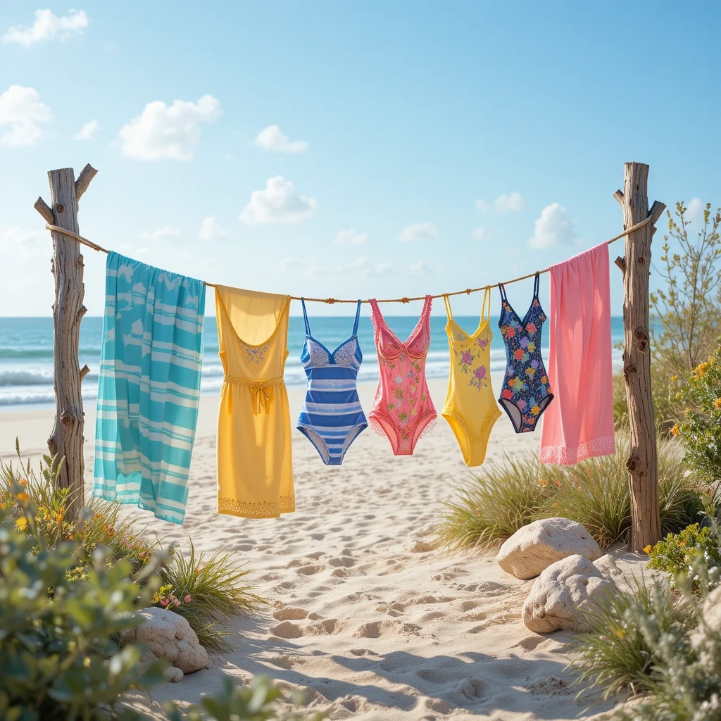 The Coastal Driftwood Clothesline